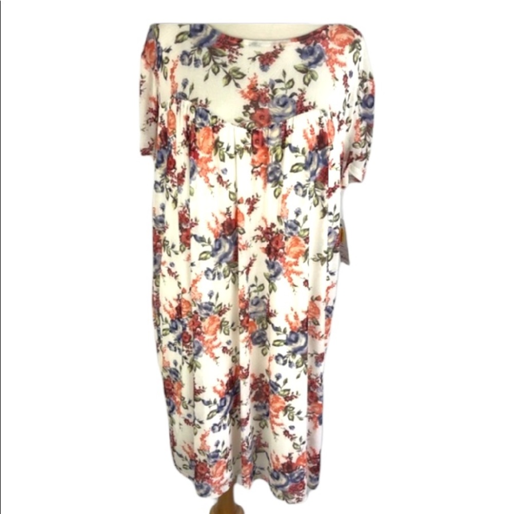 Apt 9 Women’s Shift Dress Cottage Core lined Size XL. New with Tags